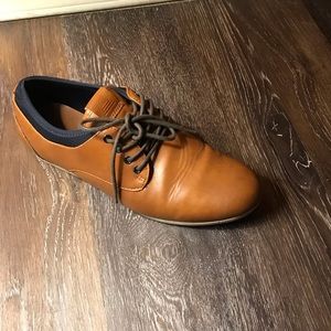 Aldo Brown Leather Mens Shoes - Size 7.5